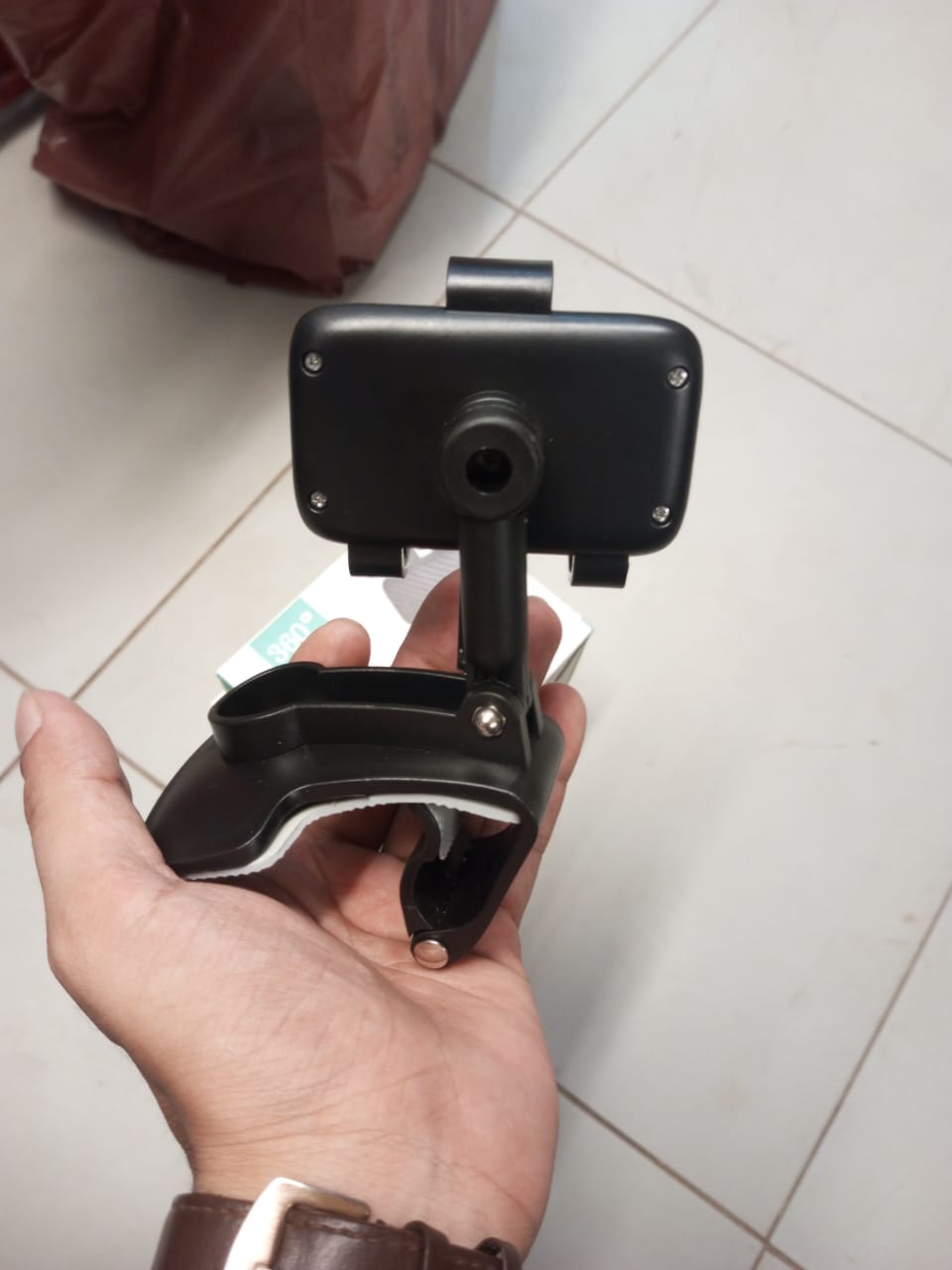 CAR Smart Phone Holder - 360 Free Spin | 360° Mobile Holder Foldable | 360° Rotateable Strong Grip Mobile Holder for Cars