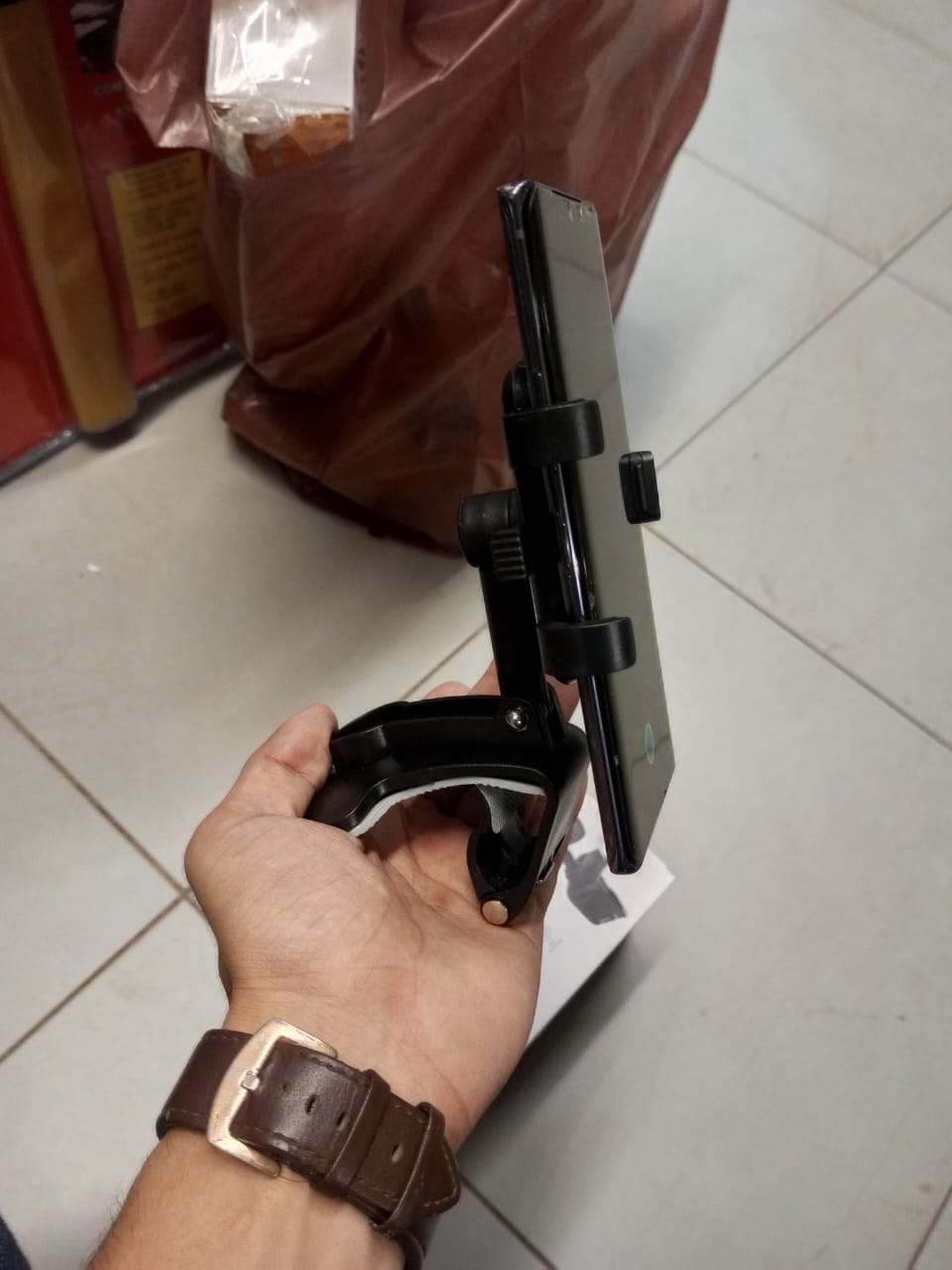 CAR Smart Phone Holder - 360 Free Spin | 360° Mobile Holder Foldable | 360° Rotateable Strong Grip Mobile Holder for Cars