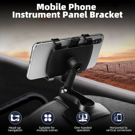 CAR Smart Phone Holder - 360 Free Spin | 360° Mobile Holder Foldable | 360° Rotateable Strong Grip Mobile Holder for Cars