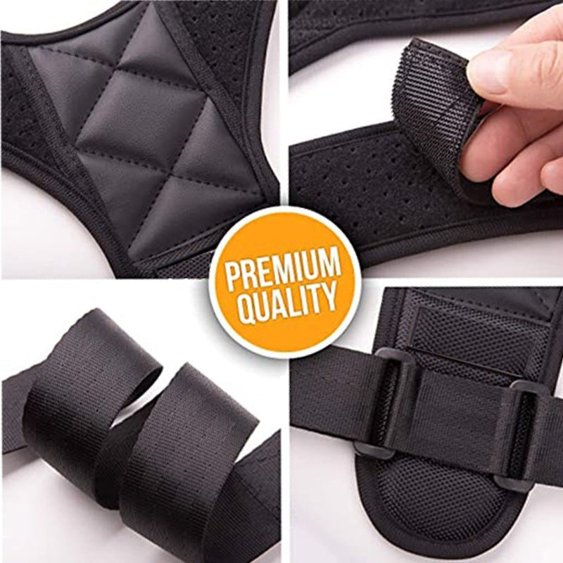 Adjustable Body Posture Corrector Belt – Back & Shoulder Support Brace for Men and Women | Spine Alignment & Pain Relief Rs 451