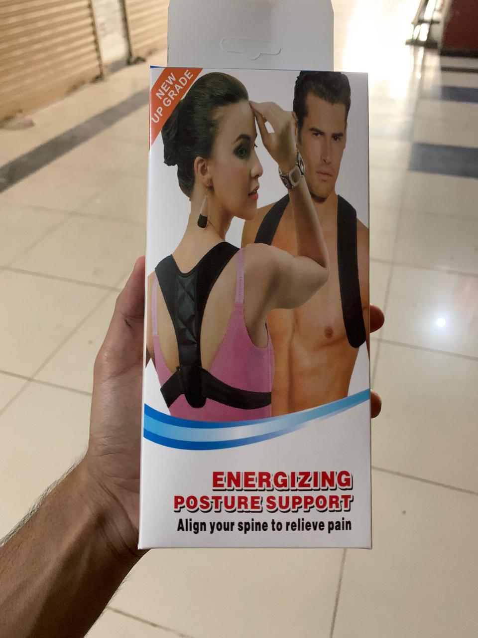 Adjustable Body Posture Corrector Belt – Back & Shoulder Support Brace for Men and Women | Spine Alignment & Pain Relief Rs 451