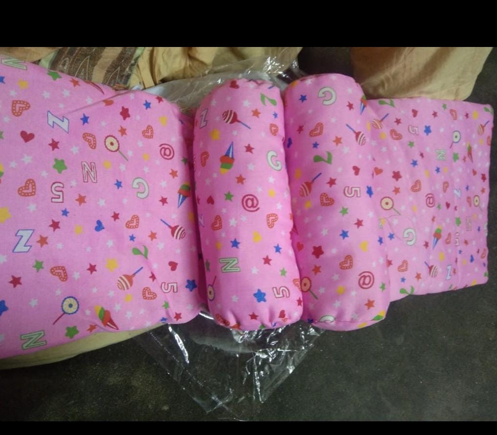 Adjustable Newborn Baby Head Shaping Pillow | Prevents Flat Head | Soft & Comfortable Support ( Random Color and Design )