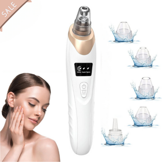 Face Vacuum Suction Blackhead Remover Pore Cleaner Electric Deep Cleansing Tool For Nose And Face
